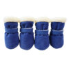 4pcs Winter Dog Anti-slip Snow Small Dogs Thick Cat Puppy Shoes Socks Pet Boots for Chihuahua Yorkshire
