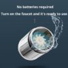 Bathroom LED 3-Color Light-up Temperature Kitchen Glow Water Saving Faucet Aerator Nozzle Shower