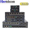 e095fa5b18c48465 Gigabit SFP Media converter SFP to 1/2/4/8 RJ45, 100/1000M fast Ethernet transceiver module, IP camera Fibre Channel switch