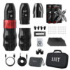 XNET Titan Wireless Tattoo Machine Kit with Extra 38mm Grip 2400mAh Battery 40pcs Mixed Tattoo Cartridge for Tattoo Artists