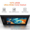 e0d2b9ff44a22585 Ugee UE12 Plus 147% sRGB 11.9 inch Drawing Monitor Scroll Wheel 8 Shortcut Keys Art Tablet with for PC Android