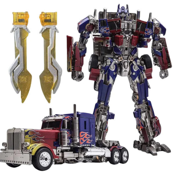 e0e65b812ffa49d4 30CM Transformation Robot Toys Commander Optimus Alloy Robot Jetfire Autobots Figuras Model Kids Gift