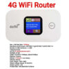 e0e9bd5738b967fa 4G Lte 150Mbps Portable Pocket Modem Wireless Wifi Router 2100mAh Mini Outdoor Hotspot Mifi with Sim Card Slot Repeater