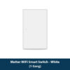 e0fee132d364609e Zemismart Matter WiFi 1 2 3 4 6 Gangs Smart Wall Light Switch Neutral Required with Big Button SmartThings App Homekit Control