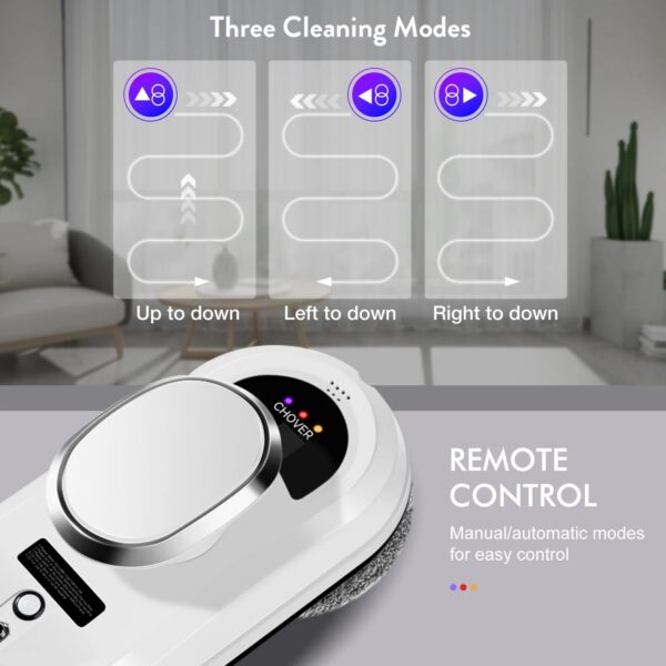 e10ebaf6fbd295a4 CHOVERY Robot vacuum cleaner window cleaning robot window cleaner electric glass limpiacristales remote control