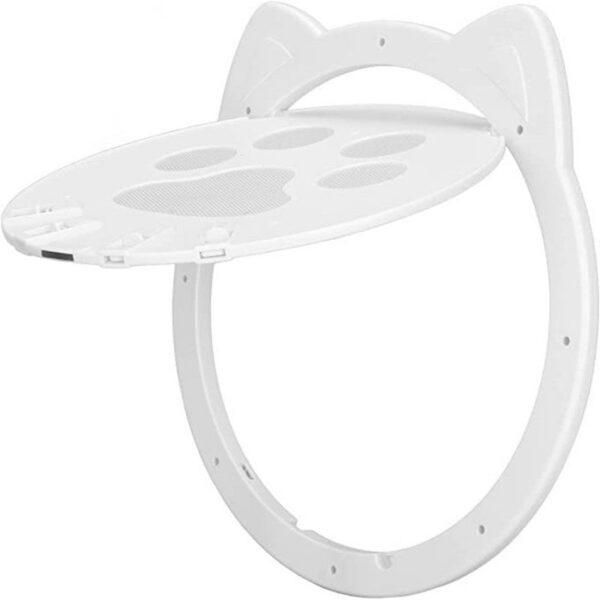 e137f8d9c245f69a Dog Flap Pet Cat Inside Lockable Safe Screen Outdoor Magnetic Self-Closing Function Sturdy Door for Dogs Cats