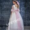 e13954f3f157e944 Flower Girl Long Dresses for Wedding Floral Lace Tulle Floor Length Maxi Kids Bridesmaid Even Ball Gowns Wed Guest