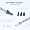 e13ac7595e8d647d Digital Otoscope 4.5 Inches 1080P 3.9mm Camera 6 LED Lights Ear Wax Removal Tool with 32GB Card For Child Adults