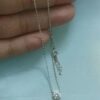 e151ba9e803d55d5 LGKGL Sterling Sier Sparkling Clavicle Chain Choker Simple 5A Zircon Gypsophila Pendant Necklace For Women