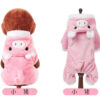 Dog Clothes Soft Warm Fleece Jumpsuits Pet Clothing for Small Dogs Puppy Cats Hoodies Chihuahua Yorkshire Costume Coats