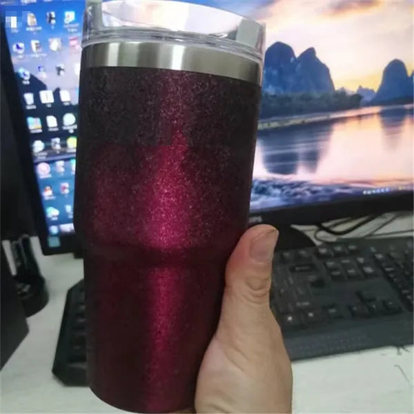 new Ice 304 Stainless Steel Insulated Convenient Large Capacity Sipper Coffee Car Cup
