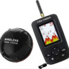 Wireless Sonar Alert Underwater Echo Sounder Fishing Detector Portable Fish Finder