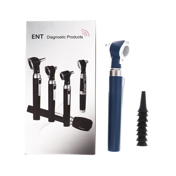 e1accbd871d964e5 Professional Otosco Diagnostic Kit Medical Home Doctor ENT Care Endoscope LED Portable Otoscope Ear Cleaner With 8 Tips