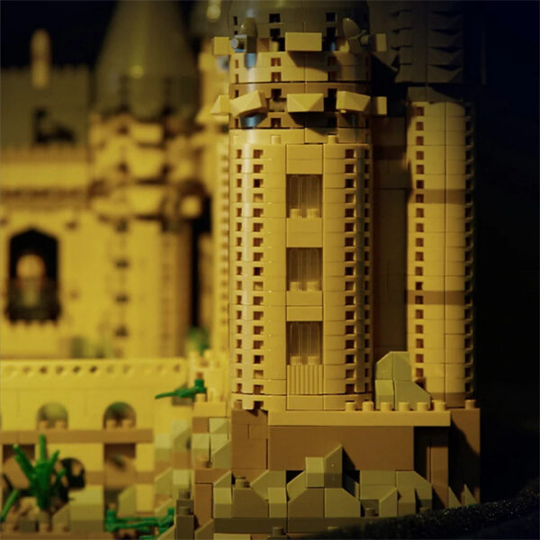 e1b1badaf9a8de4e Micro Bricks City Creative Medieval Magic Castle Series School Architecture Palace Model Building Blocks Gifts Kid Assembly Toys