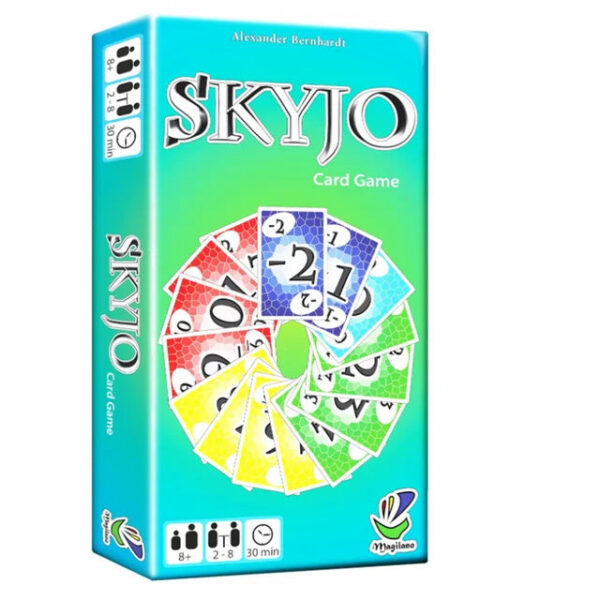 e1b6352c462bc377 Skyjo Board Card Party of Tables for The Whole Family Deck Box Wit Collective Games Children's Tapis Poker Social