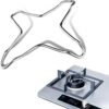 Yzdysg 2pcs Gaskocher Stützregal Brenner Stand Camping Eisenofen Ringe Kleine Töpfe Ständer Trivet Ständer Für Küchenkochen