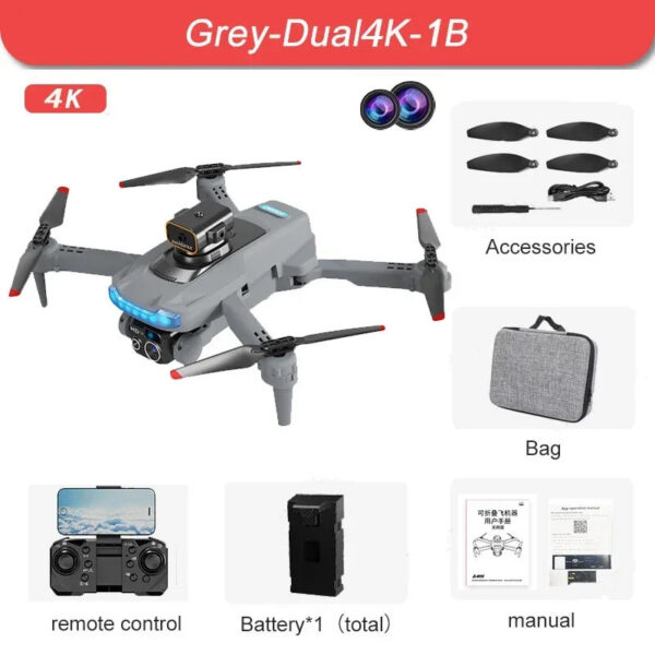 e1d163c46bb89c7d Mijia P15 4K Professional Camera 8K GPS HD Aerial Photography Dual-Camera Omnidirectional Obstacle Avoidance Drone