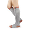1 Pair Zipper Women Men Pain Relief Stretchy Stockings Compression Sports Socks Support Open Toe