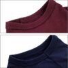 e1fc152e2bd2d690 Koneseve Dog Shirts Soft Cotton Dog Clothes Stretchy T-Shirt for Small Medium Large Dogs Cat Shirt Breathable Puppy Outfit Kitten Apparel Pet Pullover Tee Blank Basic Sweatshirt 2-Pack Blue & Red 5XL