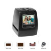 Portable Negative Scanner 35/135mm Slide Film Converter Photo Digital Image Viewer with 2.4" LCD Build-in Editing Software