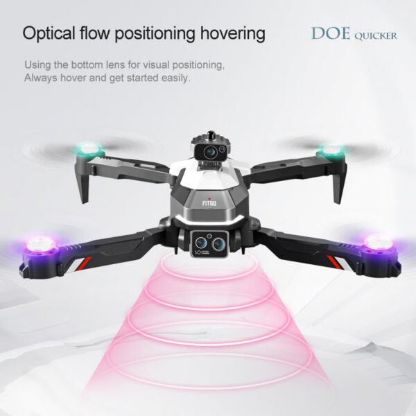 e2015f191a590612 New M2 Mini 4K Drone Professional 8K Dual HD Camera 540° Obstacle Avoidance Optical flow Dron RC Quadcopter Gifts Toys
