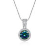 e20935dad15c61e1 BIJOX STORY Moissanite Diamond Pendant Necklaces For Women Sterling Sier Chain Trending Iced Bling Wedding Jewelry