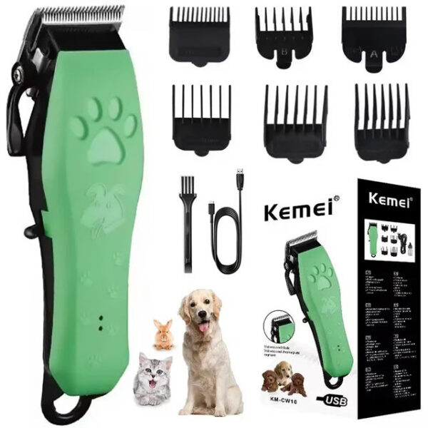 Grooming Clippers Cordless Electric Dog Pet Clipper Rechargeable Cat Hair Trimmer For Dogs Adjustable