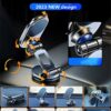 1080 Magnetic Holder Magnet Smartphone Support GPS Foldable Phone Bracket in Car For iPhone 14 13 12 11 Samsung Xiaomi