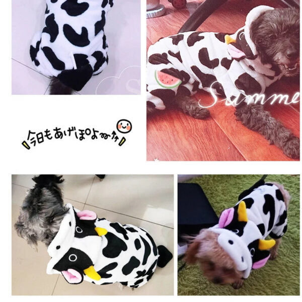 Dog Clothes Soft Warm Fleece Jumpsuits Pet Clothing for Small Dogs Puppy Cats Hoodies Chihuahua Yorkshire Costume Coats