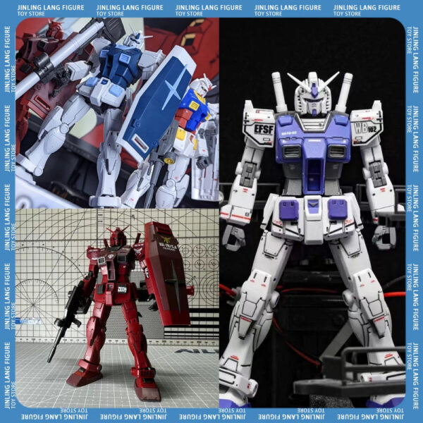 e2a63f758b288107 Gundam Figure Hg Pb Rx-78-4 G04 Anime Figures Pvc Mobile Suit Statue Model Kit Standing Collection Ornament Birthday Toys Gifts