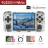 ANBERNIC RG35XX H Handheld Game Console Linux 3.5 inch IPS Screen H700 Retro Video Player 3300mAh 64G 5528 Classic Games