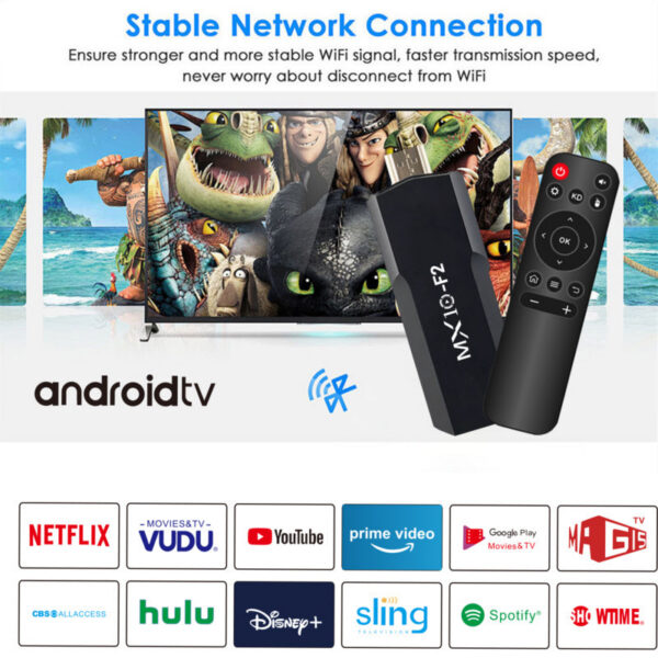 e2d1765aa51f9c4a sticks 1gb 8gb 1 unit 2024 stb mx10 F2 box 4k eu android tv stick