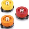 Camping Nozzle Bottle Convert Adapter Connector Stove Connector for Camping Gas Butane Canister to Screw Gas Cartridge Gas Canisters for Camping Stove （Long Tube)