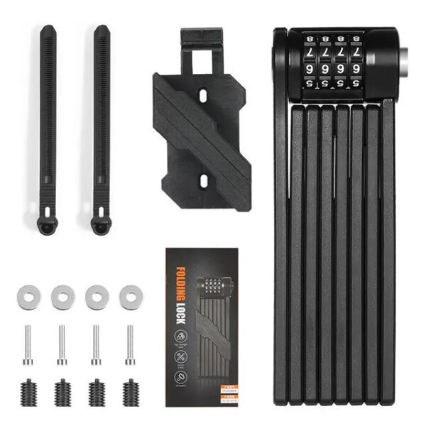 e2fdeeddc450ea62 WEST BIKING Bicycle Folding Chain Anti Theft Combination Heavy Duty Safety Motorcycle MTB Road Cycg Electric Lock
