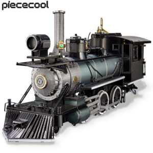 e31fca32295f6c26 Piececool Puzzle 3d Metal Mogul Locomotive 282Pcs Assembly Model Building Kit DIY Toys for Adult