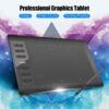 e323f0095616a6ce 10x6 Inch Professional Graphics Drawing Tablet 12 Express Keys with Windows for Painting Designing One Course