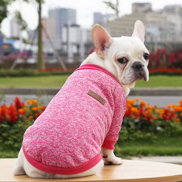 Dog Clothes For Medium Small Dogs Autumn Winter Warm Clothing Grey Cooling Vest Coat Pet Sweatshirt