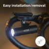 e336abc0cfb7698c XOSS 1200 Lm Bike XL1200 Headlight Waterproof Type-C Rechargeable Front Lamp Bicycle Light Aluminum Ultralight Flashlight