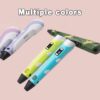 e338d2805ba27cc6 USB 3D Printing Pen DIY Drawing 9M PLA Filament Three-dimensional Graffiti Toys Art Tools For Kids Birthday Christmas Day Gift