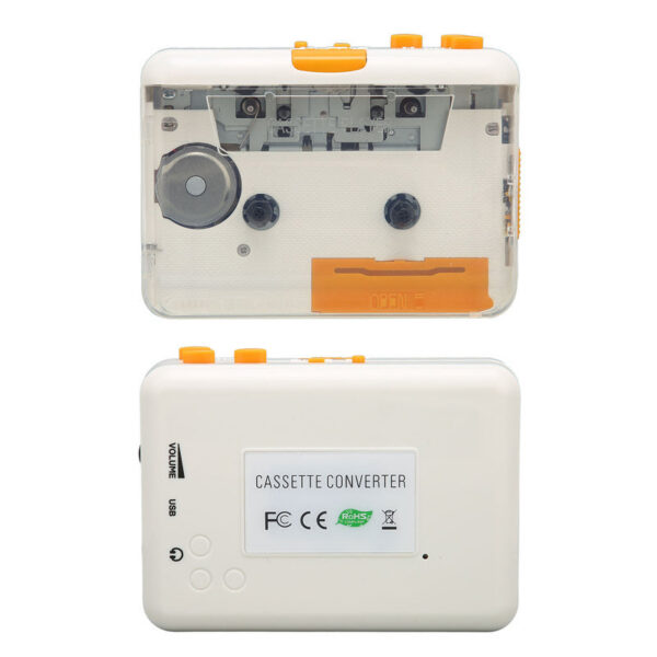 USB Cassette Converter Plug and Play Portable MP3 Music Tape Player with Earphone for IPod PC