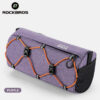 ROCKBROS Bicycle Front Tube Bag 2.2L Capacity Handlebar Bag Waterproof Multifunction Portable Shoulder Bag Tube Bag Elastic Band