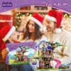 e3679dc063ec7f20 Tree STEM Toy Creative Construction Set 642PCS Forest House Building Bricks Treehouse Animals with Box