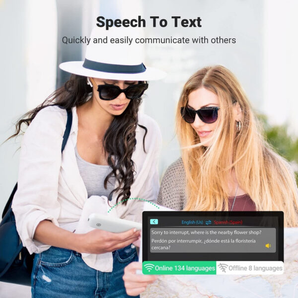 Pen Scanner, Text to Speech Device for Dexia, OCR Digital Highlighter Reader Exam Reading Pen, Bluetooth Langage Translator, No Monthly Fee