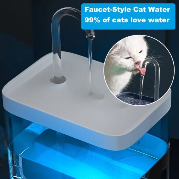 Pet Intelligent Circulating Dispenser for Cat Dog Silent Automatic large Capacity Water Feeding hine