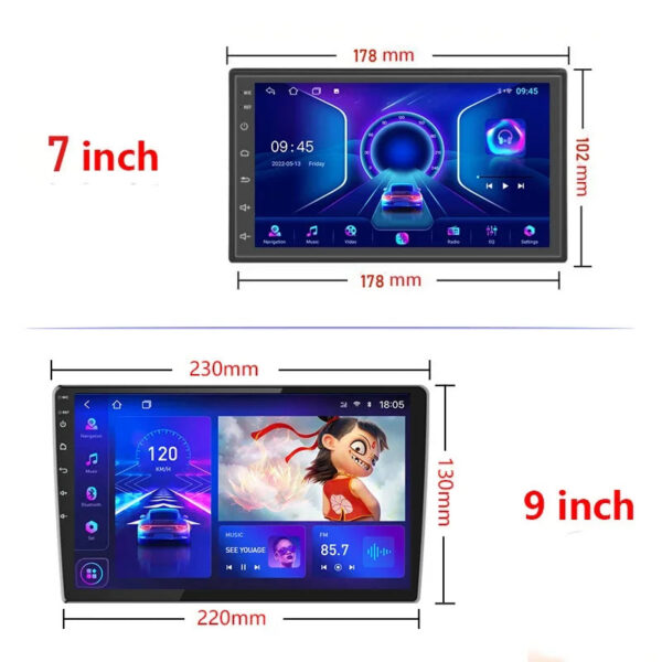 e3a6a85fe5595546 Srnubi Car Radio 2 Din Android 12 Auto Carplay Universal 7" 9" Multimedia Player for Nissan Honda Toyota Lada Volkswagen Hyundai