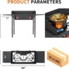 SKOK High Pressure 1/2/3 Burners Propane Camping Stove, Propane Burners for Outdoor Cooking