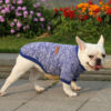 Dog Clothes For Medium Small Dogs Autumn Winter Warm Clothing Grey Cooling Vest Coat Pet Sweatshirt