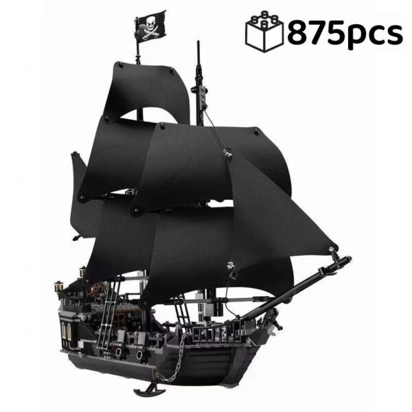 e3c8b1c74ecb561c Pirates Of The Caribbean Ship Queen's Revenge Warship Black Pearl Sailboat Building Block Bricks MOC 4195 Assembly Toys Kid Gift