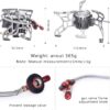 Boundless Voyage High Power Portable Lightweight Stove Camping Gas Stove Fishing Stove for Outdoor Camping Hiking Cooking