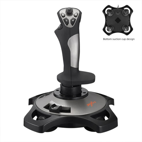 e3d59fb8d6a7b29c PXN-2113 PRO Simulated Flight Controller with Built in Motor Compatible with PC Mainstream Flight Games